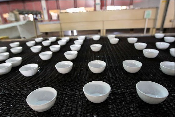 فرایند تولید ظروف اوپال